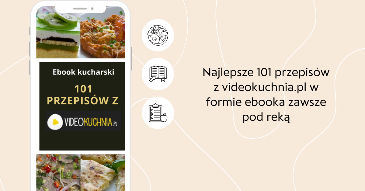 Reklama ebooka 101 przepisów z Videokuchnia